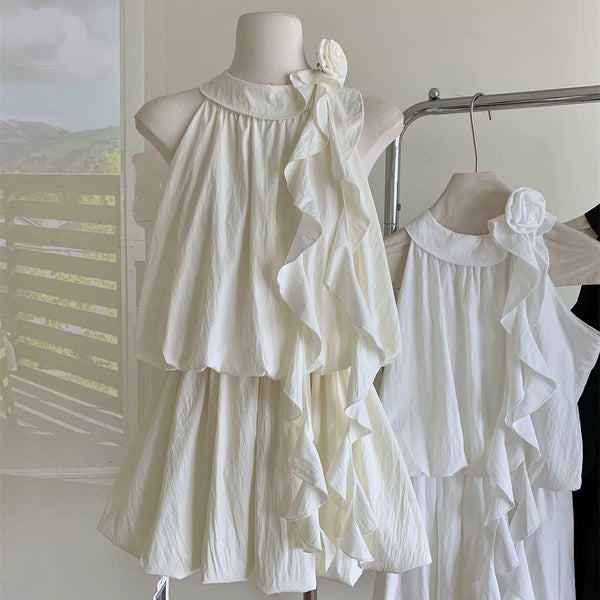 Muuv-It Ribbon Off-Shoulder Dress