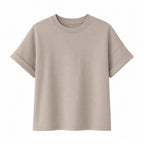 Classic Cuff Craft Crew Neck Short Sleeve Tee