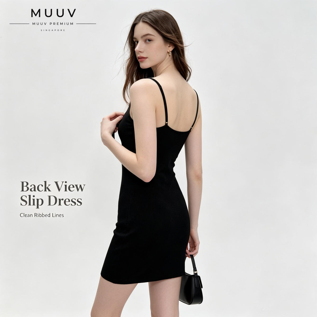 Ribbed Cami Mini Dress Spaghetti Strap Scoop Neck Slim Bodycon Fit Stretchy Soft Knit Fabric Casual Basic Sleeveless Short Dress Summer Daily Club Night Out Wear