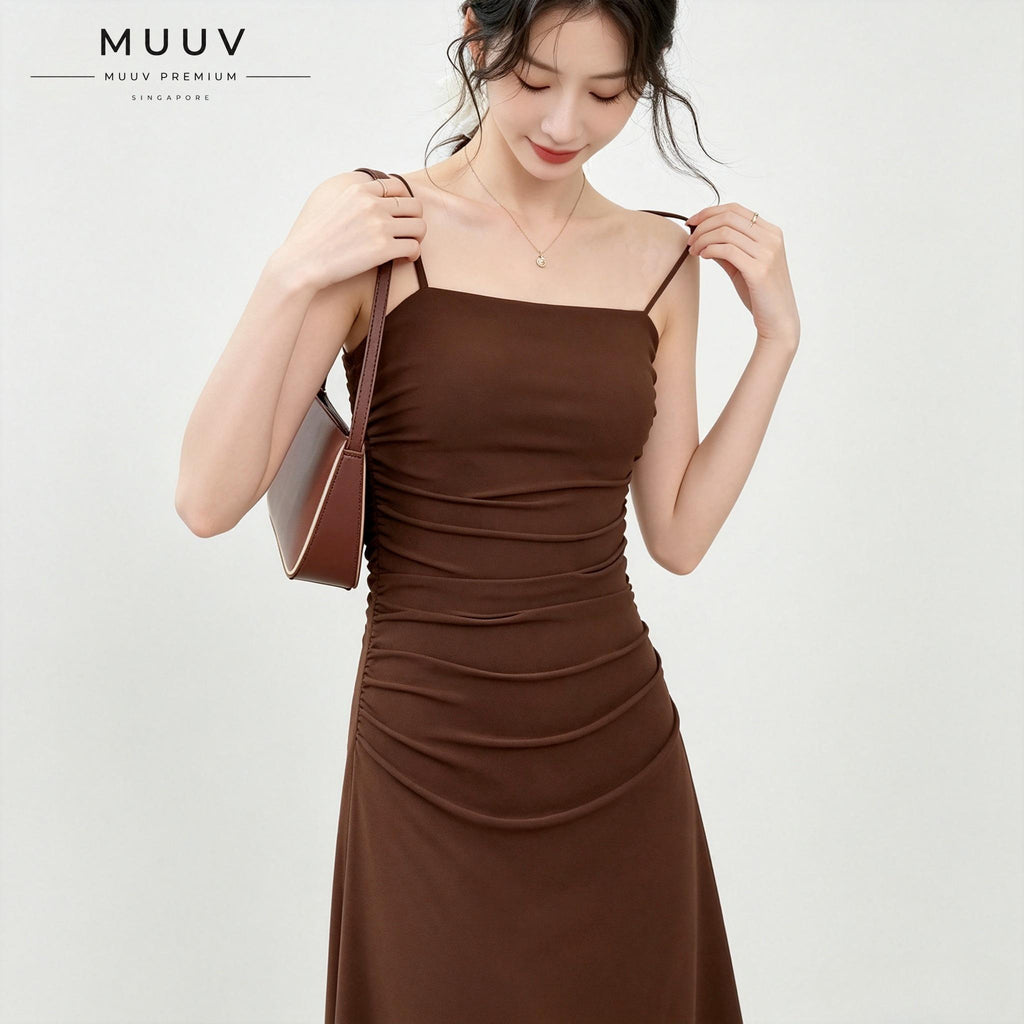 Luxe Mesh Stretchy Maxi Dress