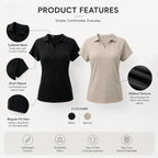 Knitted V Neck Polo Tee Korean Style Slim Short Sleeve Top