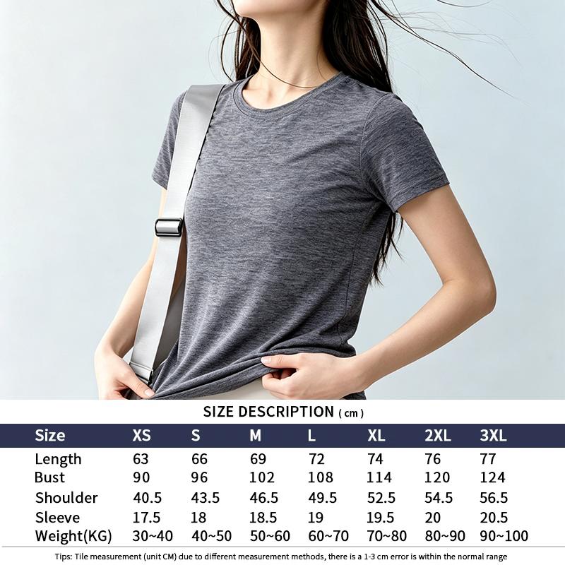 Unisex Cooling Quick Dry Sports Tee