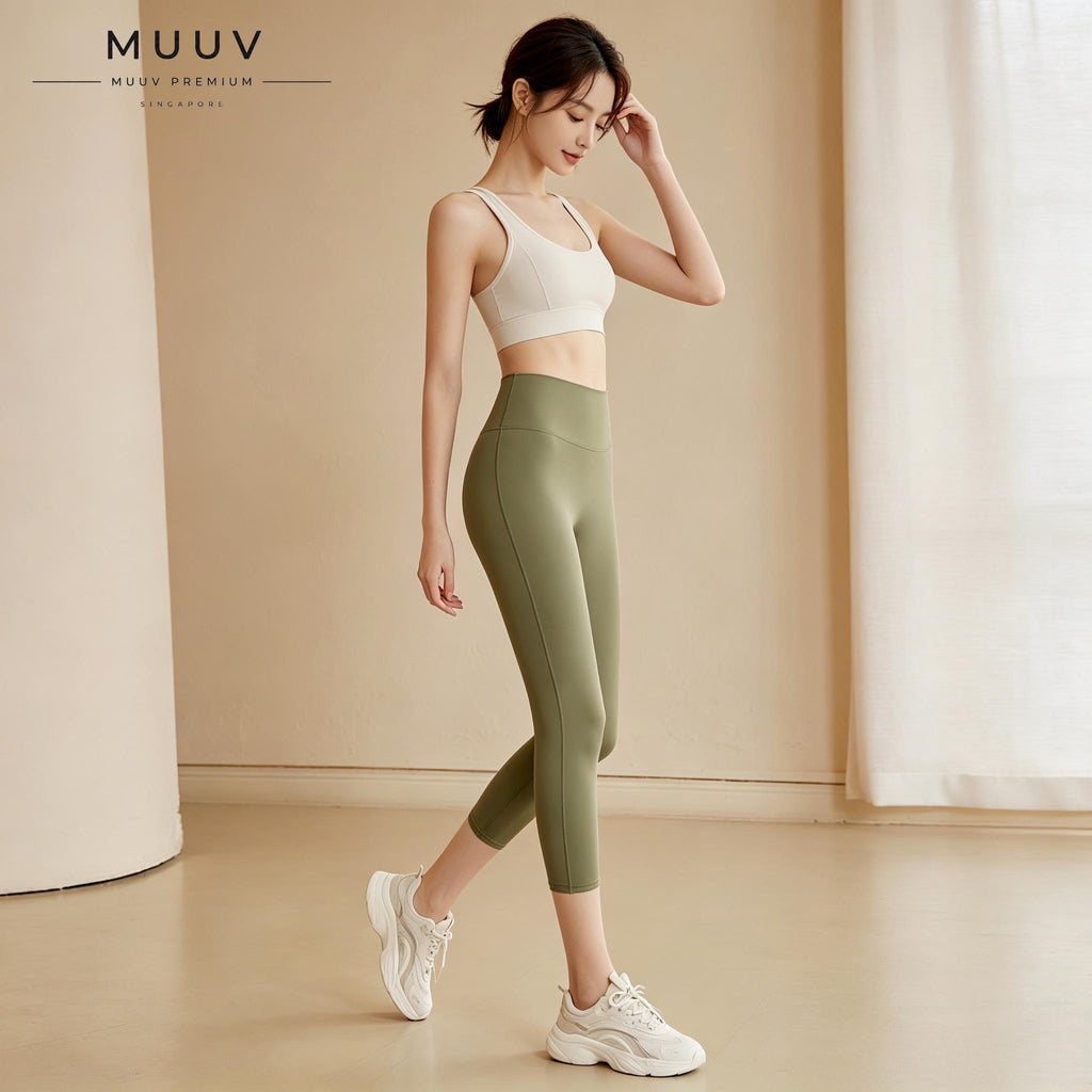 High Waist Yoga Leggings Soft Stretchy Buttery Soft Workout Tights