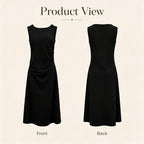 Ruched Waist Knit Dress