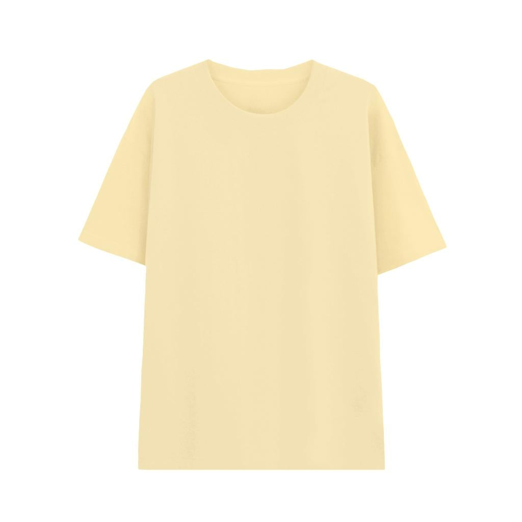Unisex 180 GSM Pure Cotton Plain T Shirt