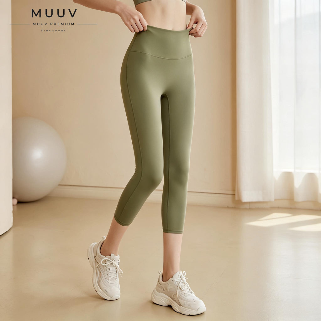 High Waist Yoga Leggings Soft Stretchy Buttery Soft Workout Tights