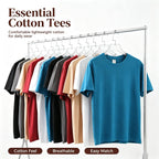 Unisex 180 GSM Pure Cotton Plain T Shirt