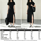 Ruched Waist Knit Dress