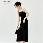 Luxe Mesh Stretchy Maxi Dress