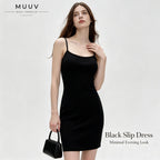 Ribbed Cami Mini Dress Spaghetti Strap Scoop Neck Slim Bodycon Fit Stretchy Soft Knit Fabric Casual Basic Sleeveless Short Dress Summer Daily Club Night Out Wear