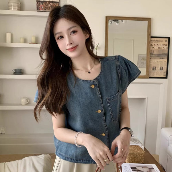 Muuv-It Flying Sleeve Denim Shirt