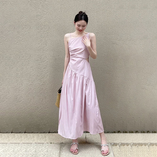 Muuv-It Hollow-Out Suspender Dress