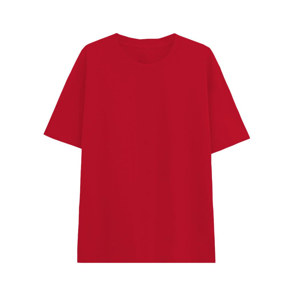 Unisex 180 GSM Pure Cotton Plain T Shirt