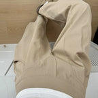 Women's High-Waist Slight-Flare Trousers