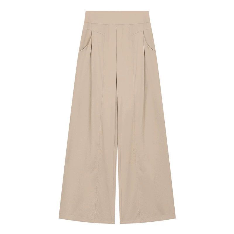 Women's High-Waist Slight-Flare Trousers