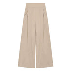 Women's High-Waist Slight-Flare Trousers