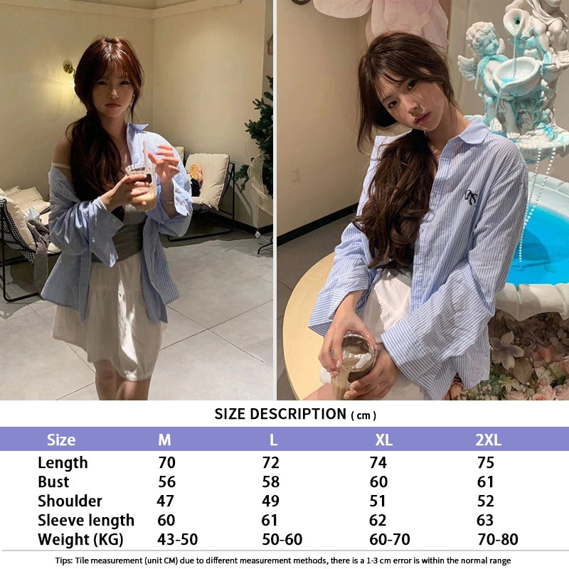 Women's Long-Sleeve Embroidered Blouse