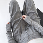 Women's High-Waist Knit Wide-Leg Trousers