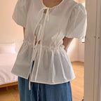 Women's Puff-sleeve Blouse