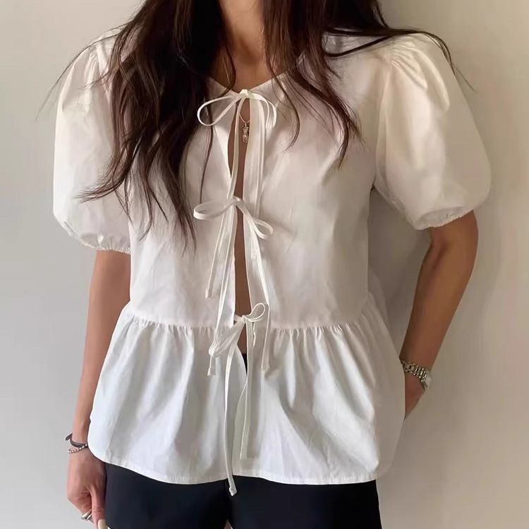 Women's Puff-sleeve Blouse