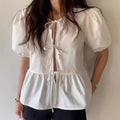 Women's Puff-sleeve Blouse