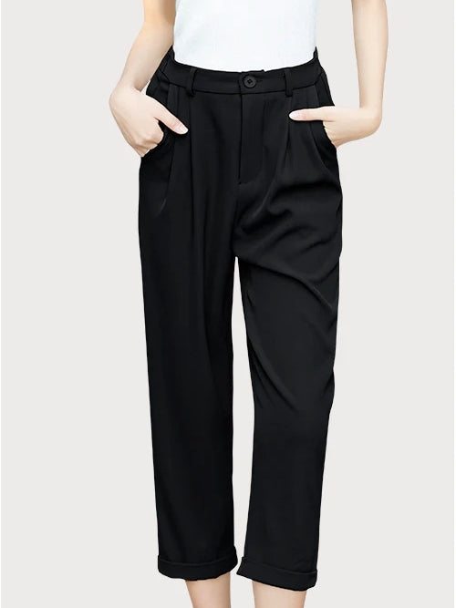 Women's Cuffed Trousers