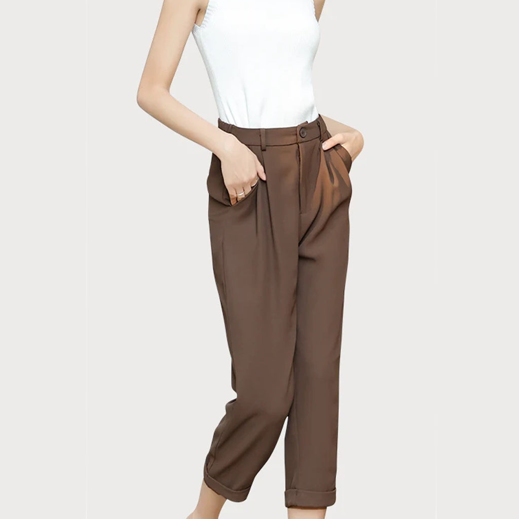 Women's Cuffed Trousers