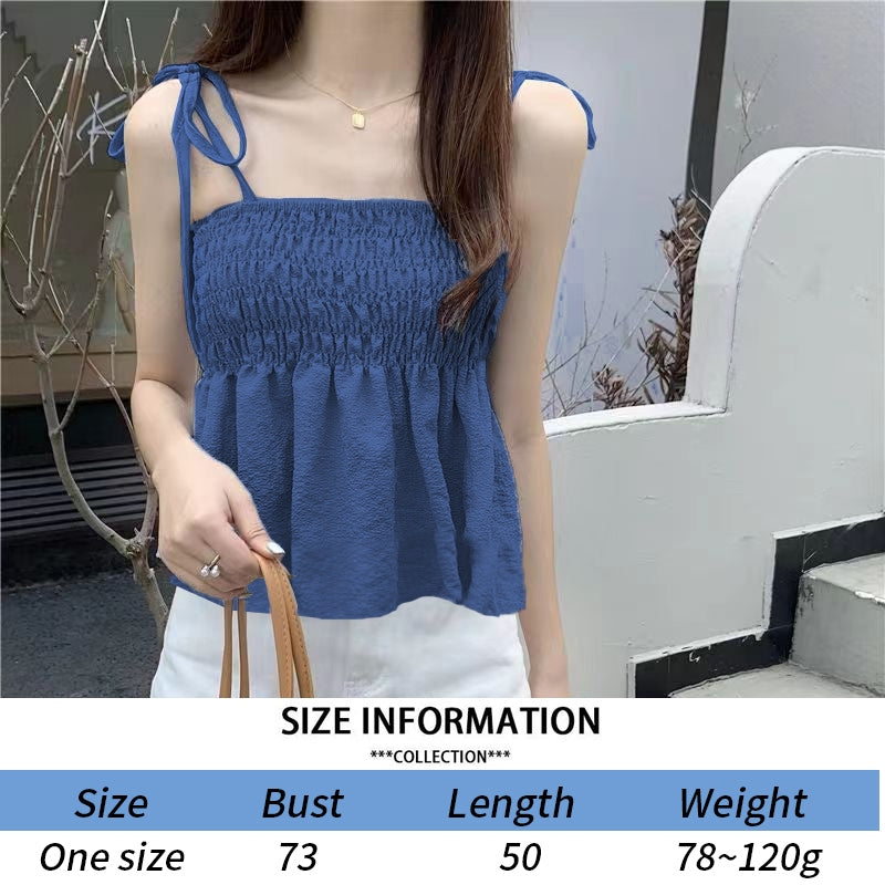 Strapless Denim Top