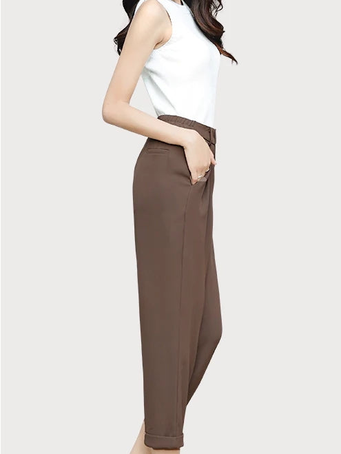 Women's Cuffed Trousers