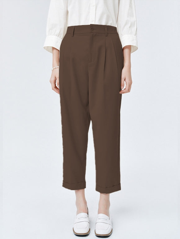 Women's Cuffed Trousers