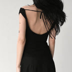 Women's Ruched Sleeveless Crop Top