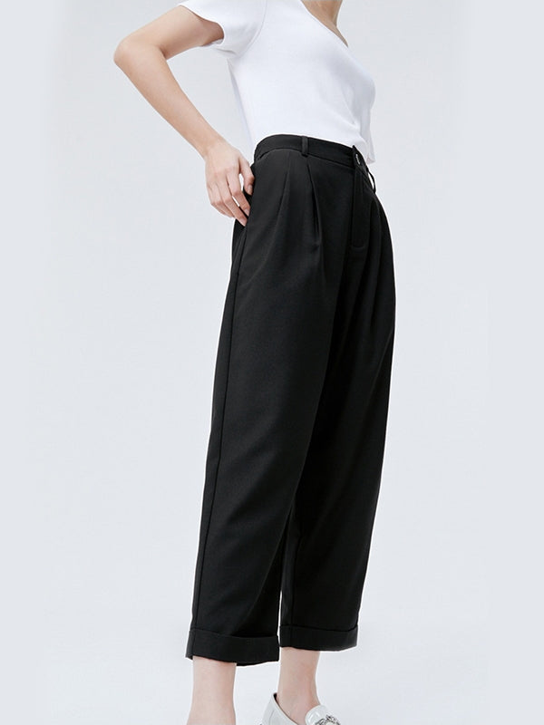 Women's Cuffed Trousers