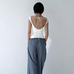 Women's Ruched Sleeveless Crop Top