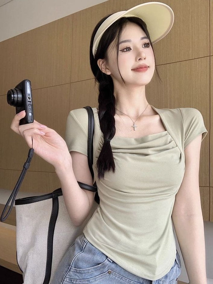 Women's Short-Sleeve Cotton T-Shirt
