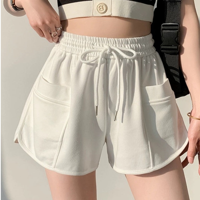 Muuv-It Sporty Shorts Women High Waist Chic Loose Jogging Summer Casual Thin Breathable Korean Style Fashion Streetwear