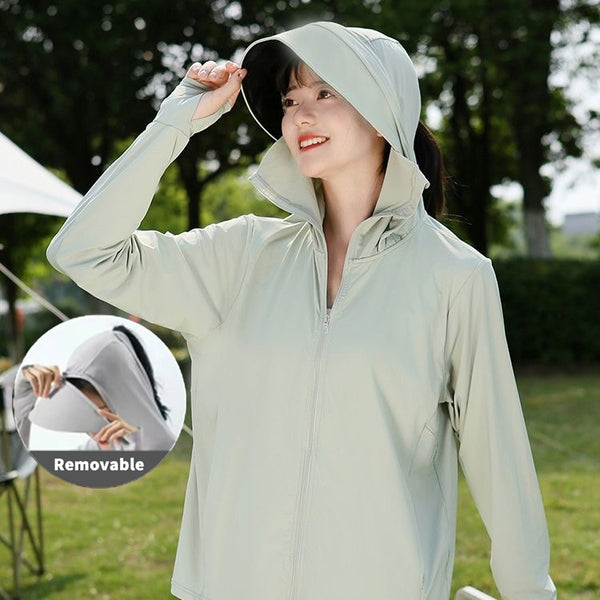 Muuv-It Sport Lightweight Quick Dry Sun-Protective Windbreaker