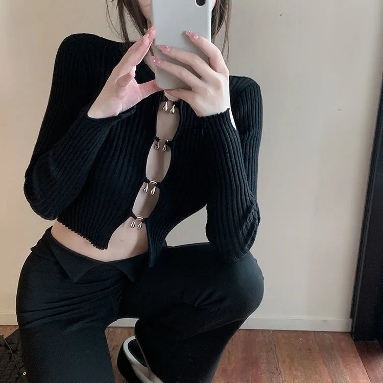 Women's Long-Sleeve Knit Top