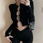 Women's Long-Sleeve Knit Top