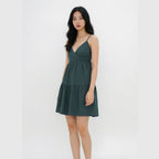 Women's V-Neck Sleeveless Dress