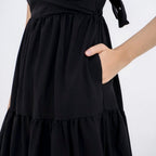 Women's V-Neck Sleeveless Dress