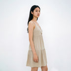 Women's V-Neck Sleeveless Dress