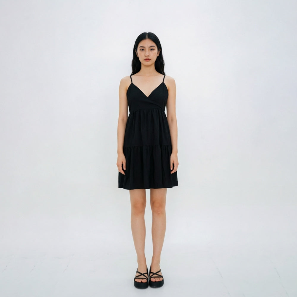Women's V-Neck Sleeveless Dress