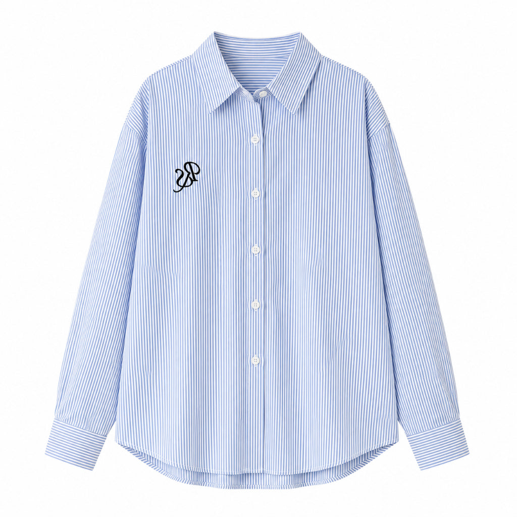 Women's Long-Sleeve Embroidered Blouse