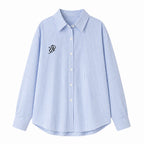 Women's Long-Sleeve Embroidered Blouse