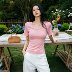 Women's V-Neck Short-Sleeve T-Shirt