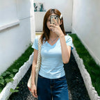 Women's V-Neck Short-Sleeve T-Shirt