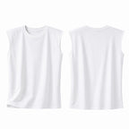 Women's Crew-Neck Sleeveless Tank Tee
