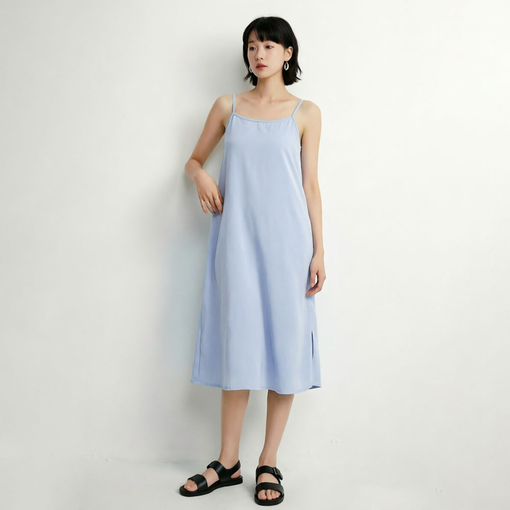 Women's Sleeveless Midi Dress