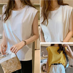 Women's Crew-Neck Sleeveless Tank Tee