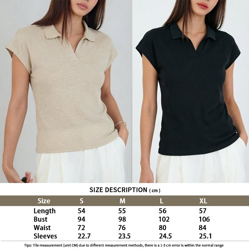 Size chart for Women's V-Neck T-Shirt